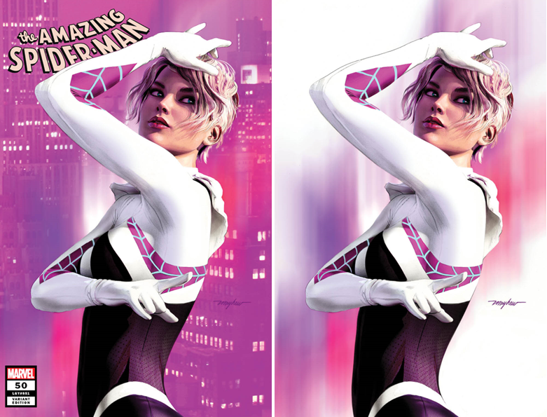 AMAZING SPIDER-MAN #50 MIKE MAYHEW VARIANT OPTIONS