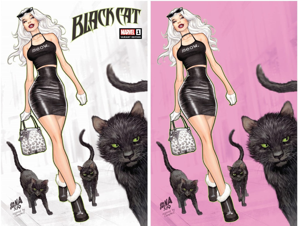 BLACK CAT #1 DAVID NAKAYAMA VARIANTS