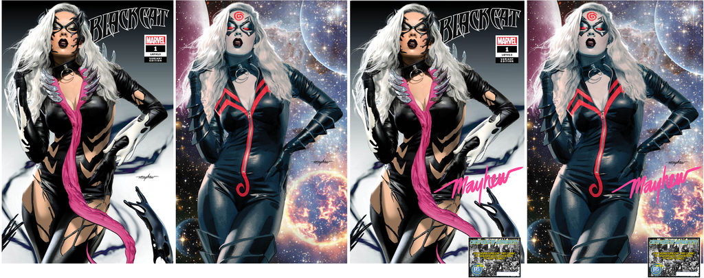 BLACK CAT #1 KIB MIKE MAYHEW VARIANT OPTIONS