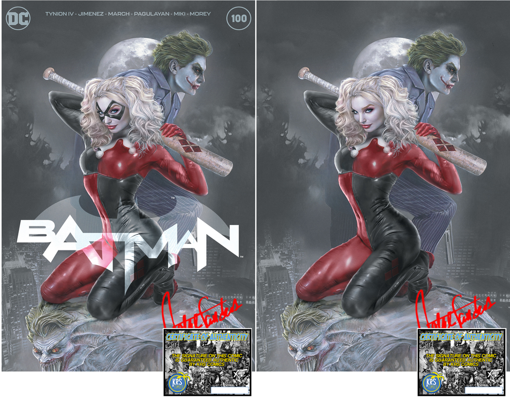 BATMAN #100 (JOKER WAR) NATALI SANDERS VARIANT OPTIONS