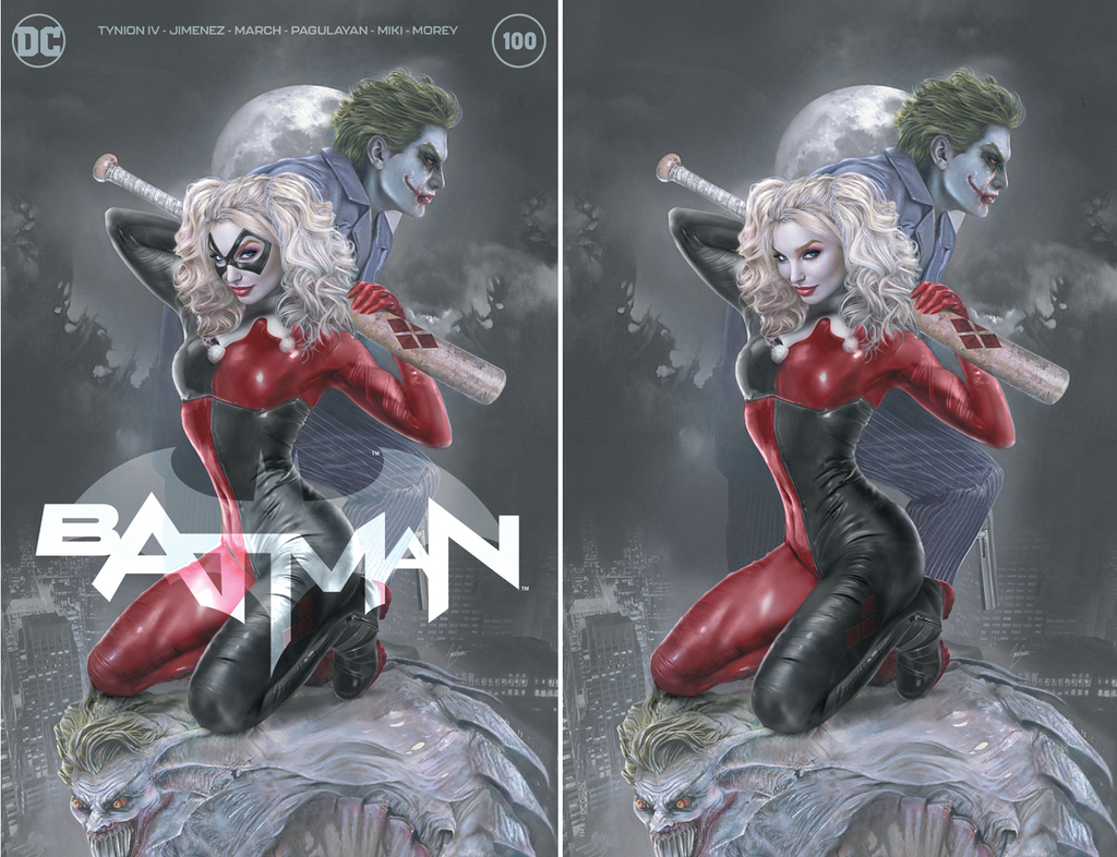 BATMAN #100 (JOKER WAR) NATALI SANDERS VARIANT OPTIONS