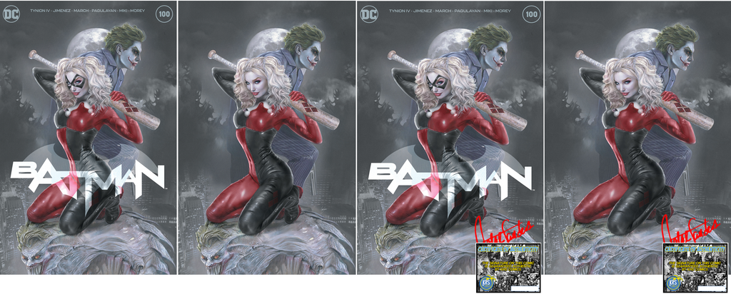 BATMAN #100 (JOKER WAR) NATALI SANDERS VARIANT OPTIONS