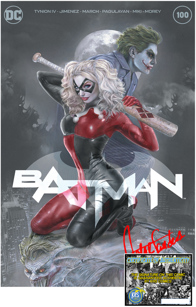 BATMAN #100 (JOKER WAR) NATALI SANDERS VARIANT OPTIONS