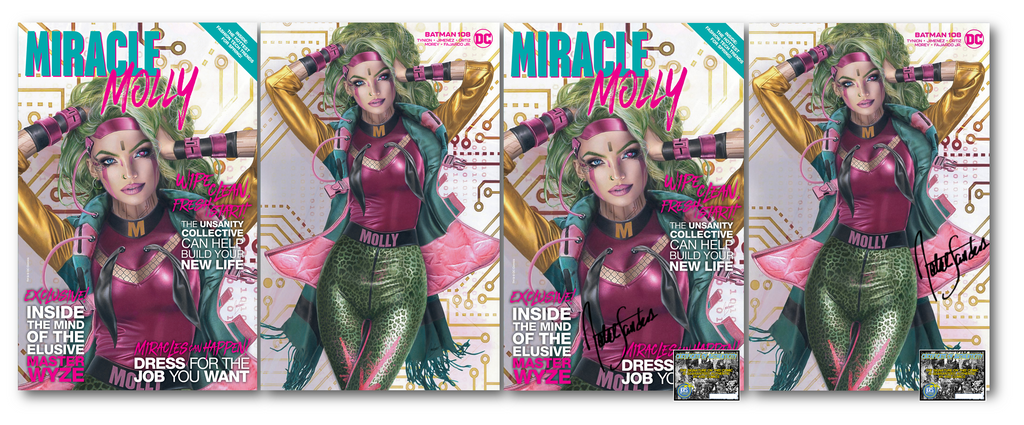 BATMAN #108 NATALI SANDERS VARIANT OPTIONS