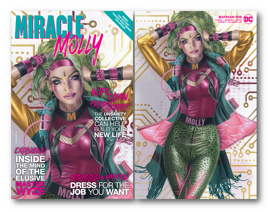 BATMAN #108 NATALI SANDERS VARIANT OPTIONS