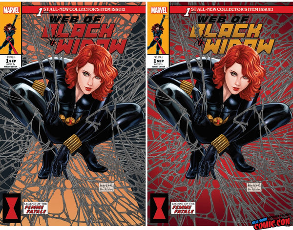 その他 Black Widow WEB OF BLACK WIDOW #1 (OF 5) ASHLEY WITTER EXCLUSIVE OPTIONS – KRS