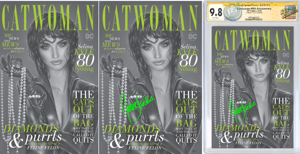 CATWOMAN 80TH ANNIV 100 PAGE SUPER SPECTACULAR #1 NATALI SANDERS SECRET VARIANT