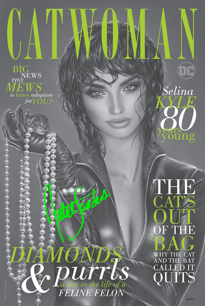 CATWOMAN 80TH ANNIV 100 PAGE SUPER SPECTACULAR #1 NATALI SANDERS SECRET VARIANT