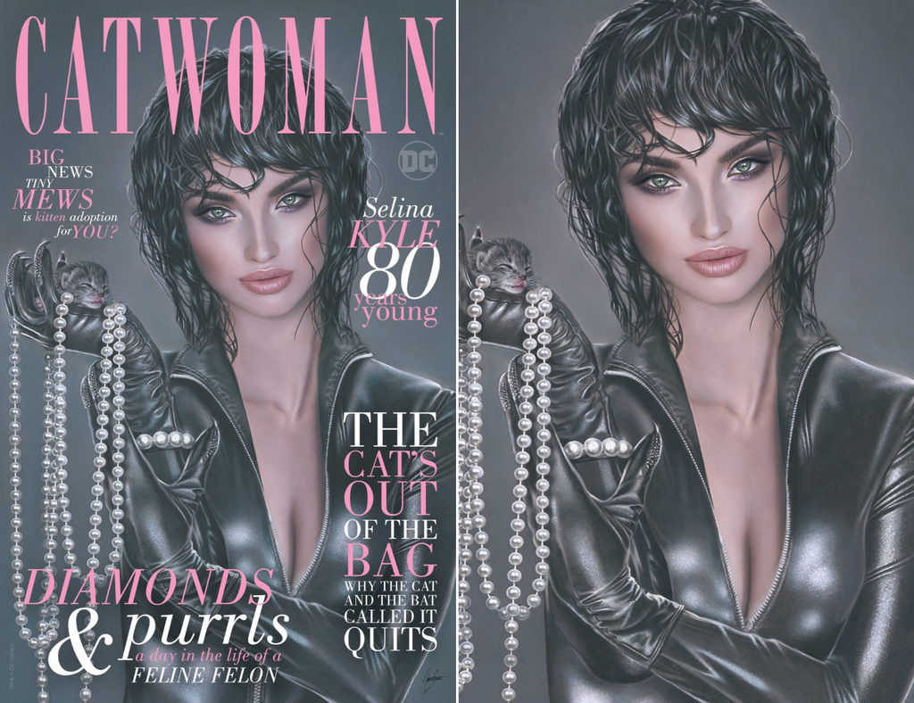 CATWOMAN 80TH ANNIV 100 PAGE SUPER SPECTACULAR #1 NATALI SANDERS OPTIONS