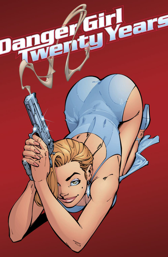 J SCOTT CAMPBELL DANGER GIRL 20TH ANNIVERSARY SMOKING GUN VARIANT