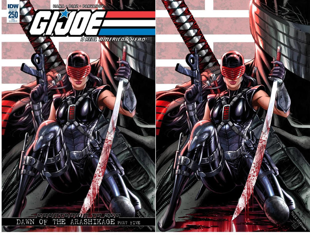 GI JOE A REAL AMERICAN HERO #250 TYLER KIRKHAM VARIANT
