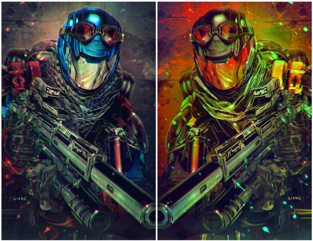 GI JOE A REAL AMERICAN HERO #290 JOHN GIANG EXCLUSIVE OPTIONS