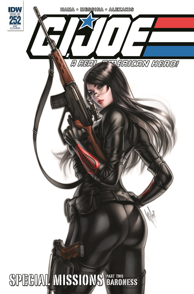 GI JOE A REAL AMERICAN HERO #252 WARREN LOUW VARIANTS