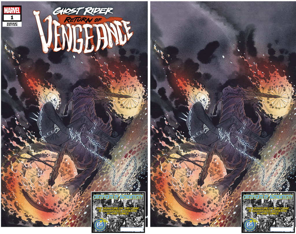 GHOST RIDER RETURN OF VENGEANCE #1 PEACH MOMOKO VARIANT OPTIONS