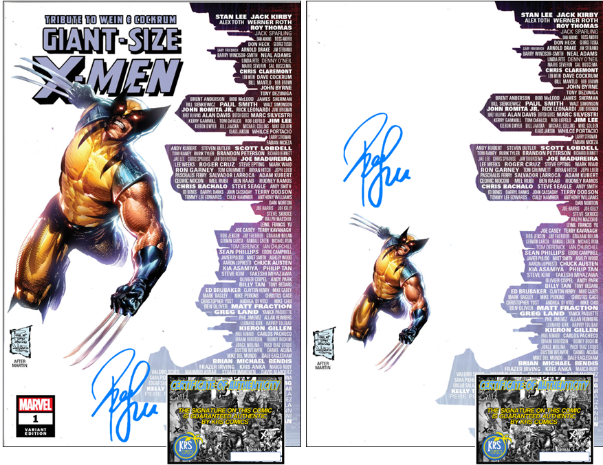 GIANT SIZE X-MEN TRIBUTE WEIN COCKRUM #1 PHILIP TAN SKYLINE VARIANT OPTIONS