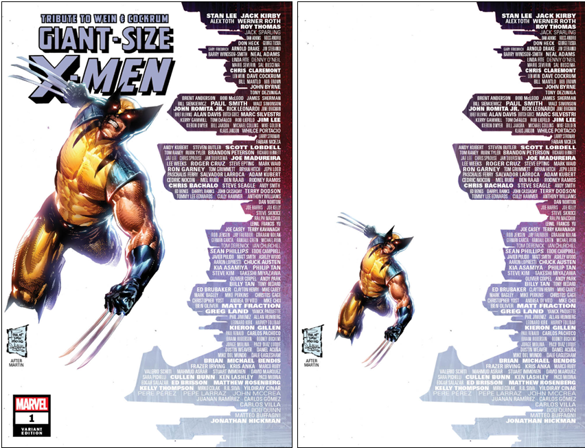 GIANT SIZE X-MEN TRIBUTE WEIN COCKRUM #1 PHILIP TAN SKYLINE VARIANT OPTIONS