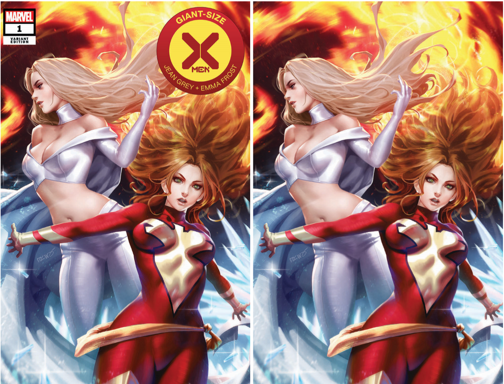 GIANT SIZE X-MEN JEAN GREY & EMMA FROST #1 DX DERRICK CHEW VARIANT OPTIONS