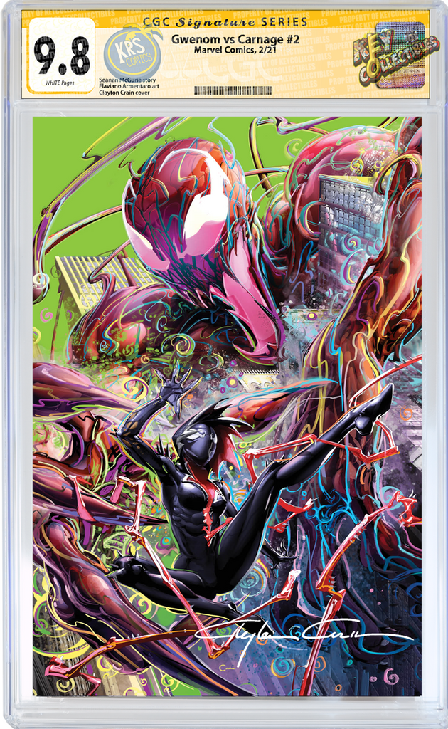 KING IN BLACK GWENOM VS CARNAGE #2 (OF 3) CLAYTON CRAIN BLACK LIGHT VARIANT OPTIONS
