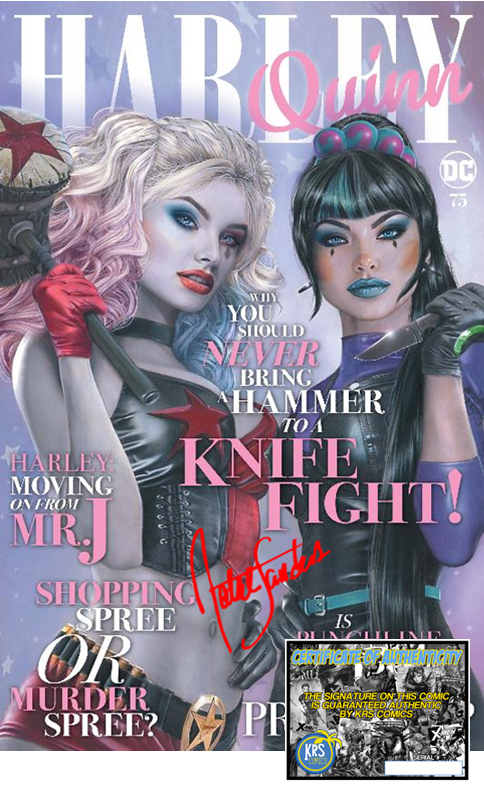 HARLEY QUINN #75 NATALI SANDERS EXCLUSIVE OPTIONS