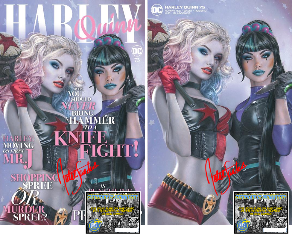 HARLEY QUINN #75 NATALI SANDERS EXCLUSIVE OPTIONS