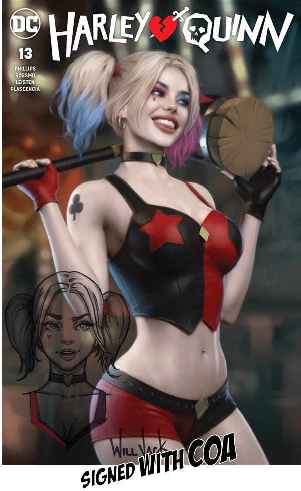 HARLEY QUINN #13 WILL JACK EXCLUSIVE OPTIONS