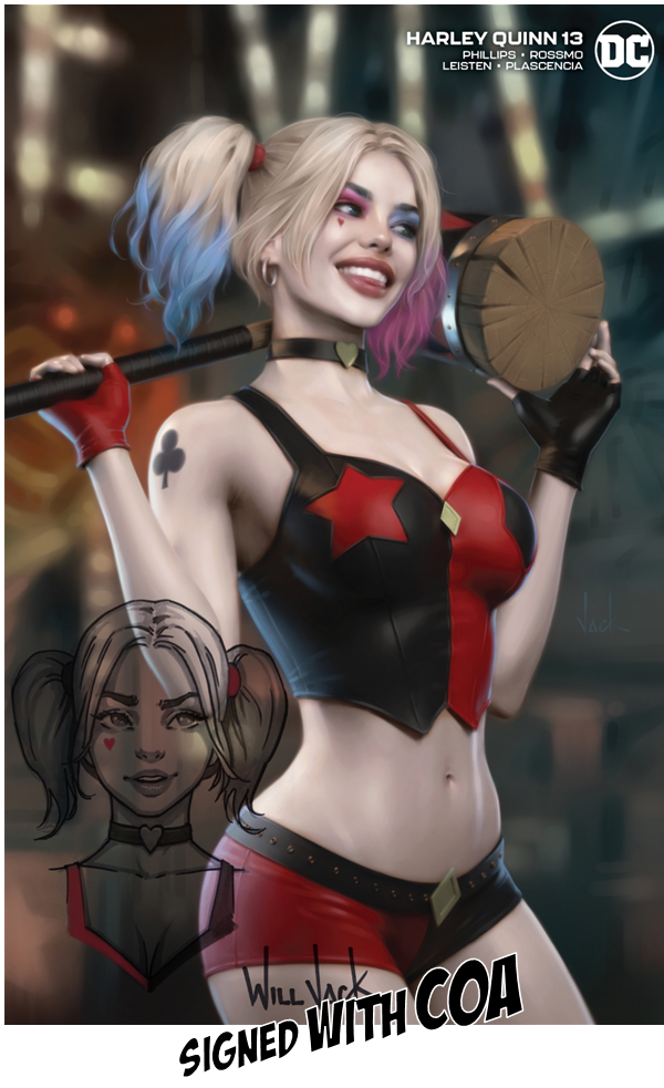 HARLEY QUINN #13 WILL JACK EXCLUSIVE OPTIONS