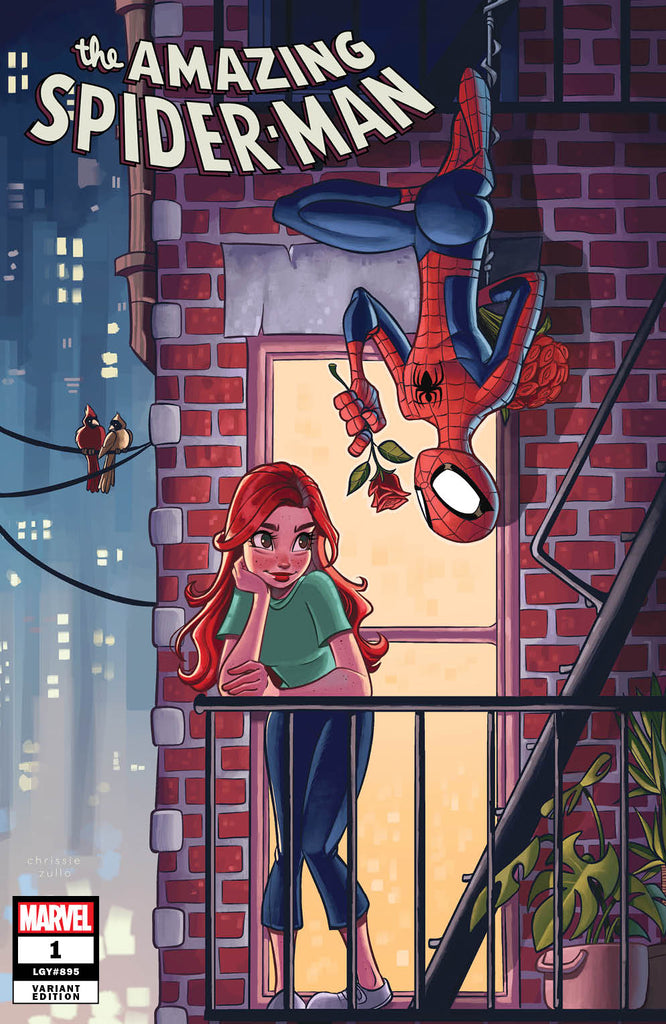 AMAZING SPIDER-MAN #1 CHRISSIE ZULLO EXCLUSIVE OPTIONS