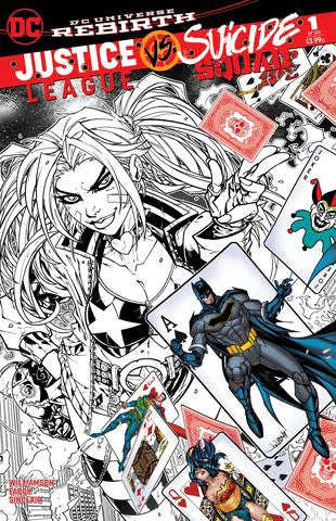 JUSTICE LEAGUE VS. SUICIDE SQUAD #1 KRS COMICS EXCLUSIVE JONBOY MEYERS VARIANTS