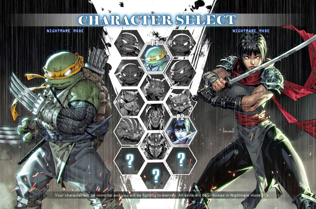 TMNT JENNIKA #1 (OF 3) KAEL NGU NIGHTMARE VARIANT