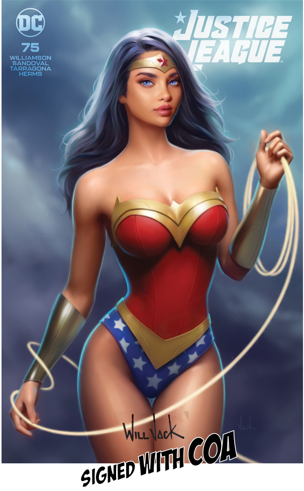 JUSTICE LEAGUE #75 WILL JACK EXCLUSIVE OPTIONS