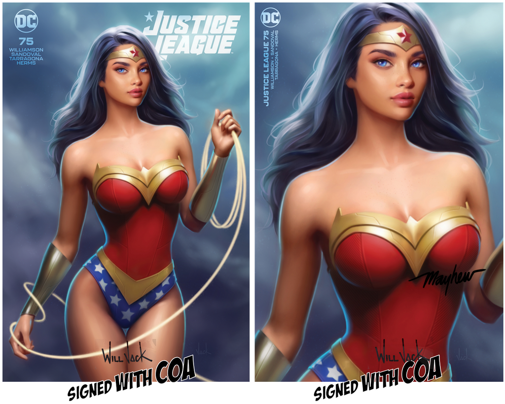 JUSTICE LEAGUE #75 WILL JACK EXCLUSIVE OPTIONS
