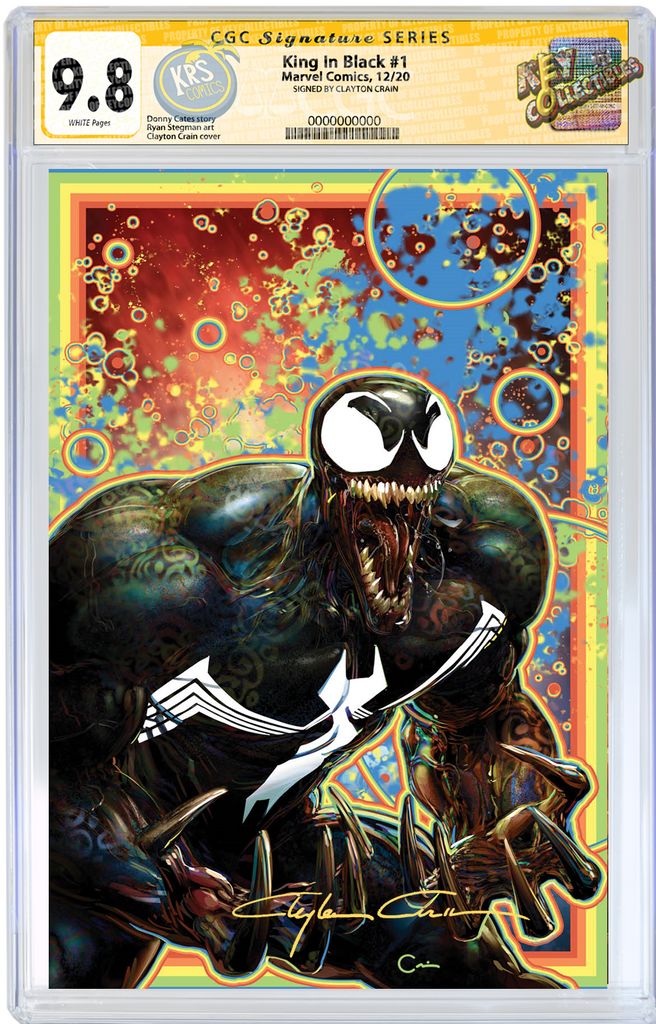 KING IN BLACK #1 (OF 5) CLAYTON CRAIN BLACK LIGHT VARIANT OPTIONS