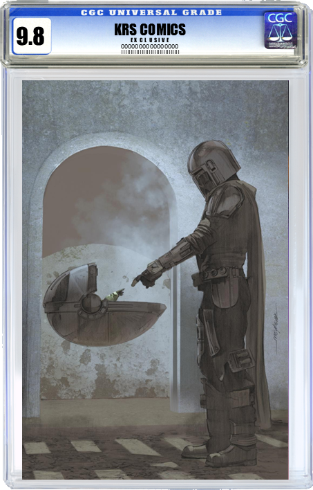 THE MANDALORIAN #1 NYCC MOONLIGHT VARIANT CGC 9.8