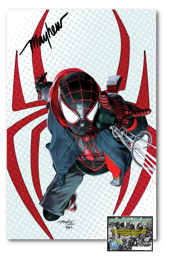 MILES MORALES SPIDER-MAN #25 MIKE MAYHEW "DRIP" VARIANT OPTION