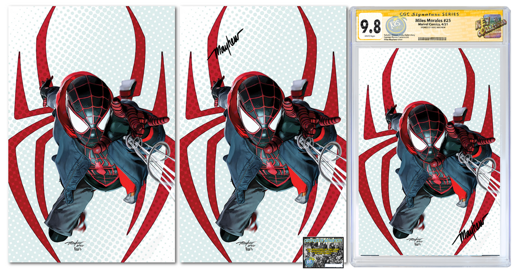 MILES MORALES SPIDER-MAN #25 MIKE MAYHEW "DRIP" VARIANT OPTION