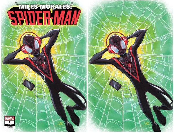 MILES MORALES #1 CHRISSIE ZULLO EXCLUSIVE OPTIONS – KRS Comics LLC