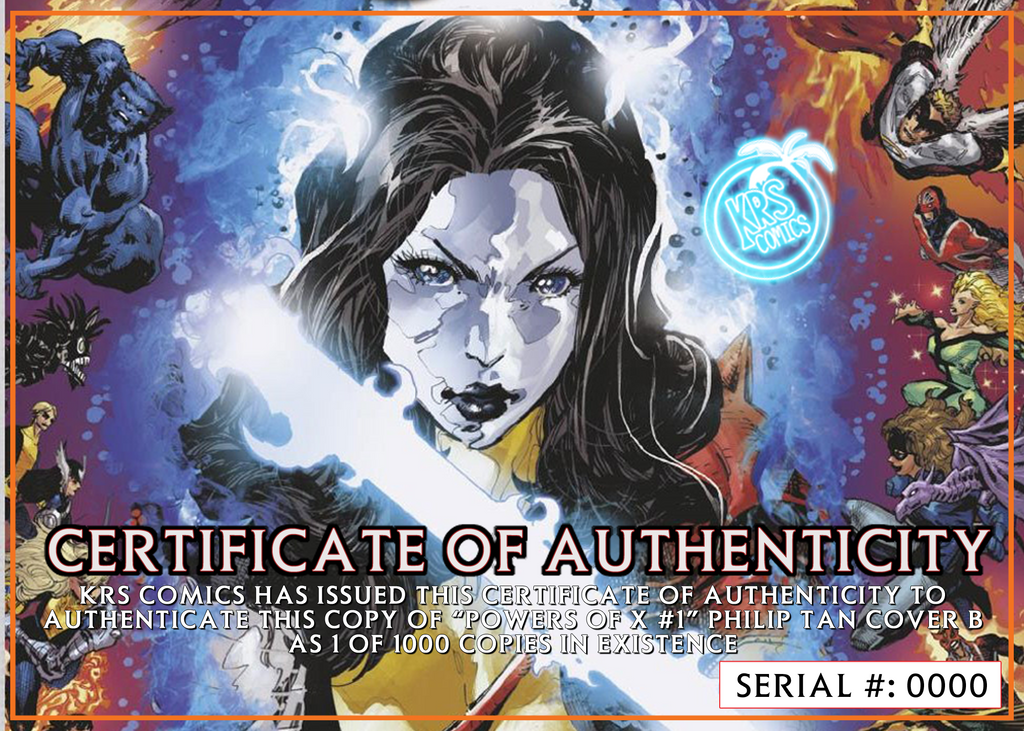 POWERS OF X #1 (OF 6) PHILIP TAN VARIANT OPTIONS