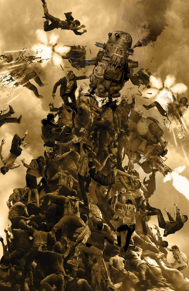 ZVRC ZOMBIES VS ROBOTS CLASSIC #1 (OF 4) JOHN GALLAGHER VIRGIN EXCLUSIVE