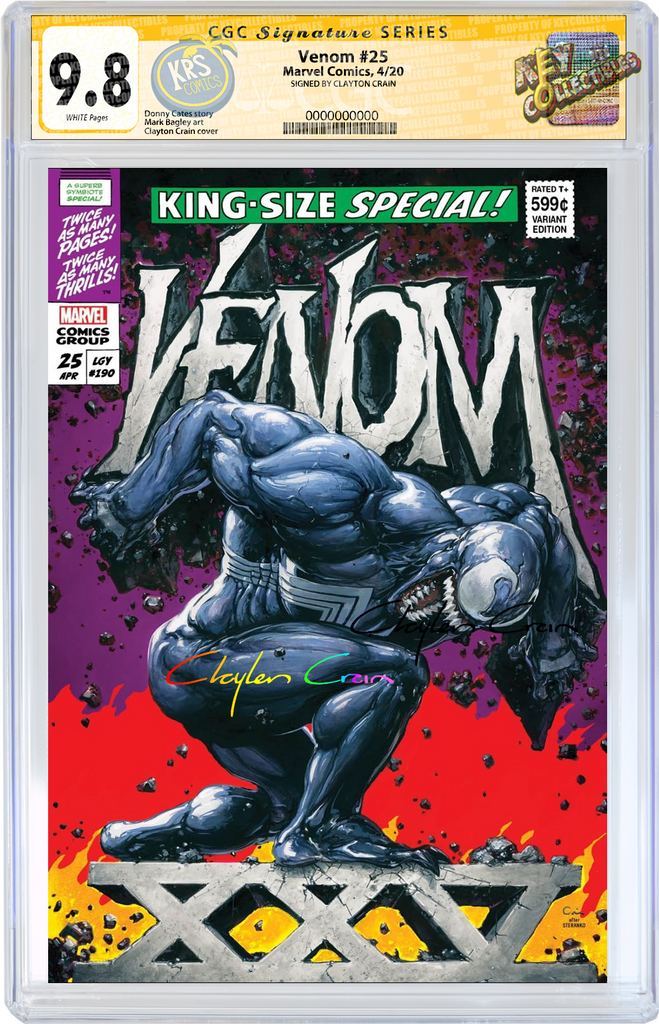 VENOM #25 CLAYTON CRAIN SECRET VARIANT