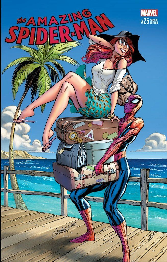 AMAZING SPIDER-MAN #25 J. SCOTT CAMPBELL WONDERCON EXCLUSIVE