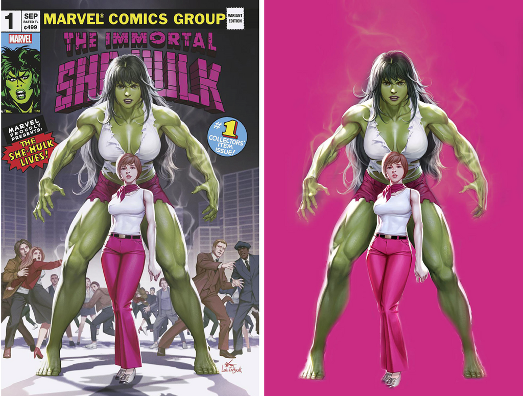 IMMORTAL SHE-HULK #1 INHYUK LEE VARIANT OPTIONS