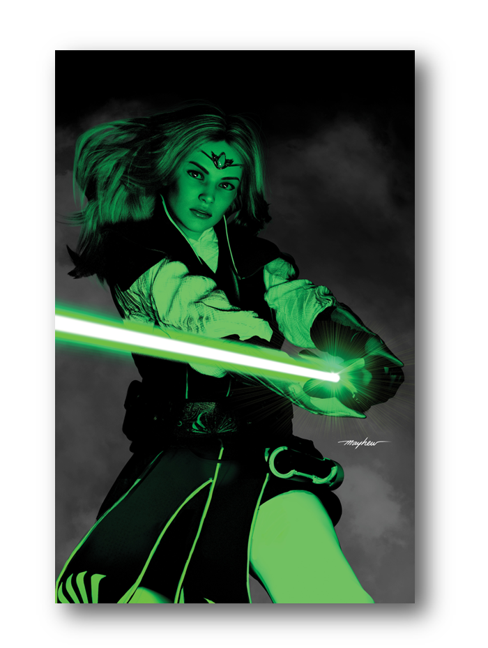 STAR WARS HIGH REPUBLIC #4 MIKE MAYHEW SHADOW VARIANT OPTIONS