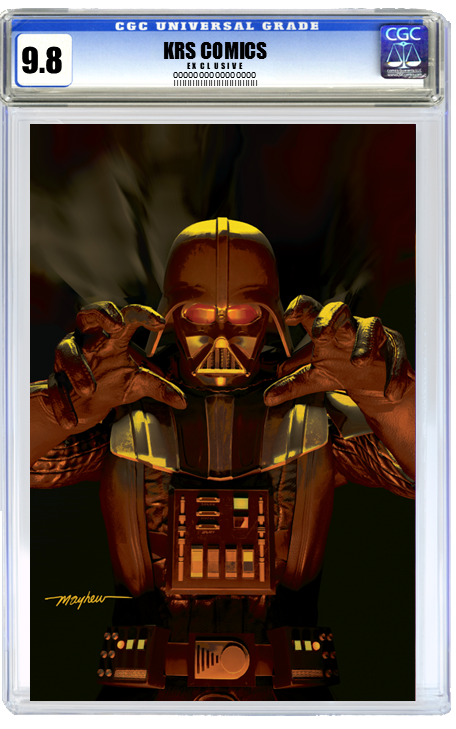 DARTH VADER #25 MIKE MAYHEW GOLD NYCC VARIANT CGC 9.8