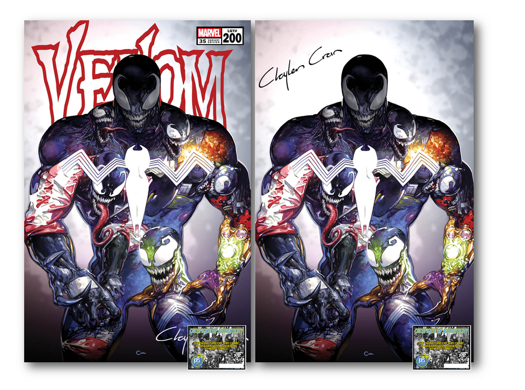 VENOM #35/#200 CLAYTON CRAIN VARIANT OPTIONS
