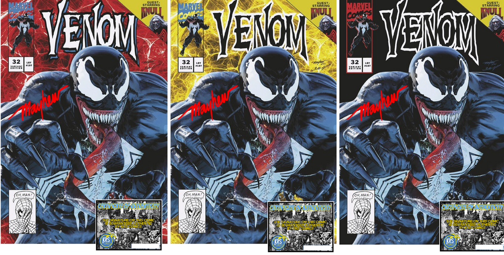 VENOM #32 KIB MIKE MAYHEW VARIANT OPTIONS