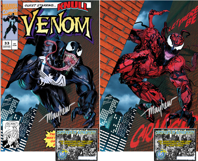 VENOM #33 KIB MIKE MAYHEW VARIANT OPTIONS