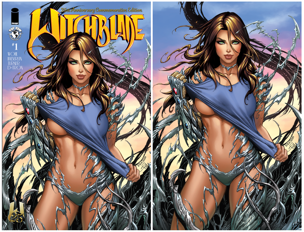 SDCC WITCHBLADE #1 KRS COMICS/TOP COW EXCLUSIVE