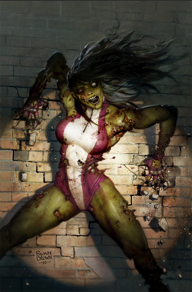 MARVEL ZOMBIES RESURRECTION #1 (OF 4) RYAN BROWN VARIANT OPTIONS