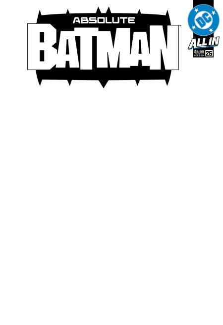 ABSOLUTE BATMAN #25 - BLANK (10/28/2026)