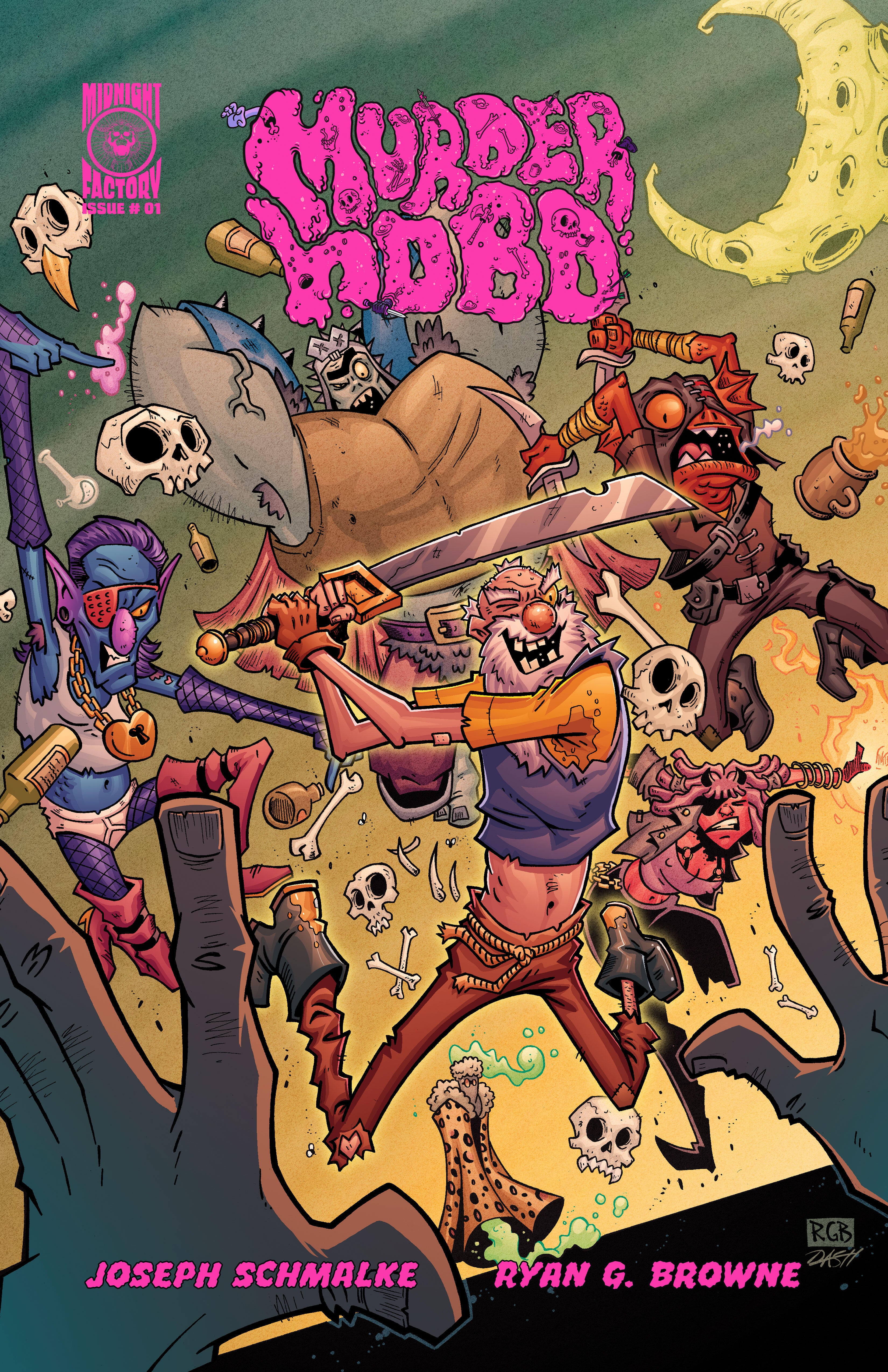 MURDER HOBO #1 - RYAN G BROWNE - REGULAR (04/22/2026) – KRS Comics LLC